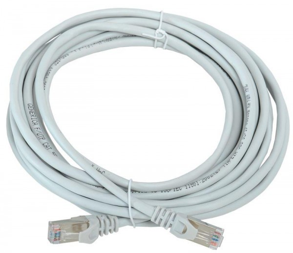  Патч-корд кат.5е FTP 10м сер. GENERICA ITK PC01-C5EF-10M-G 