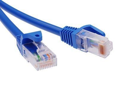  Патч-корд неэкранированный кат.5е U/UTP 4х2 LSZH 10м син. DKC RN5EUU4500BL 
