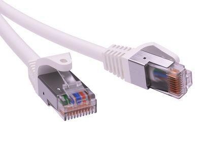  Патч-корд экранированный кат.5е F/UTP 4х2 LSZH 3м бел. DKC RN5EFU4530WH 