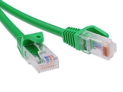  Патч-корд неэкранированный кат.5е U/UTP 4х2 LSZH 5м зел. DKC RN5EUU4550GN 