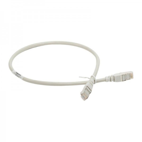  Патч-корд F/UTP кат.5е PVC 0.5м сер. Leg 051814 