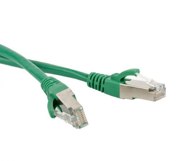  Патч-корд PC-LPM-STP-RJ45-RJ45-C5e-15M-LSZH-GN F/UTP экранир кат.5е LSZH 15м зел. Hyperline 36336 