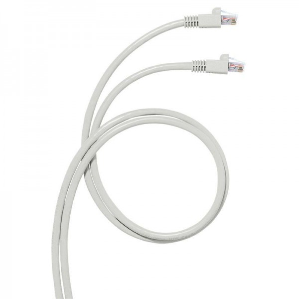  Патч-корд RJ45/RJ45 кат. 5е F/UTP PVC 8м сер. (шт) Leg 051503 