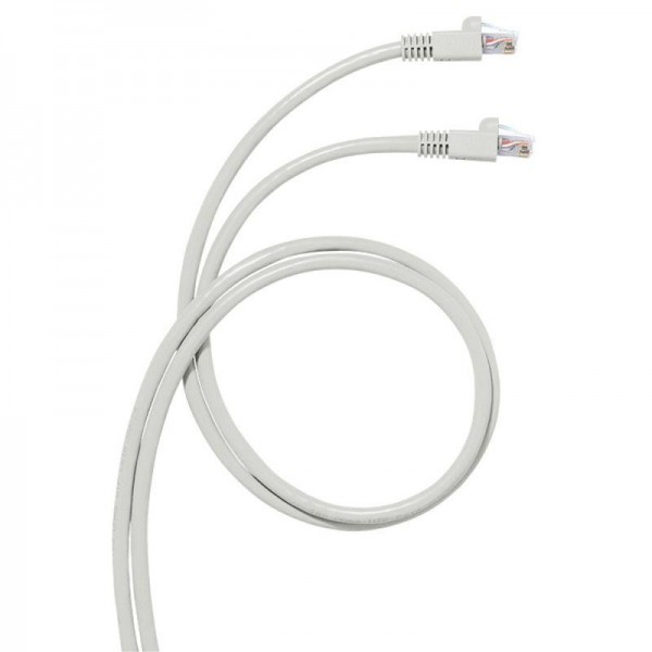  Патч-корд RJ45/RJ45 кат. 5е F/UTP PVC 15м сер. (шт) Leg 051504 