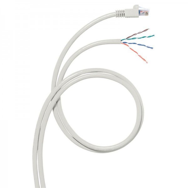  Патч-корд RJ 45 комбинированный кат. 5е для распред. коробок U/UTP 8 м Leg 051790 