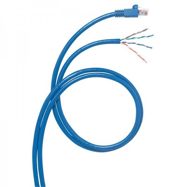  Патч-корд RJ 45 комбинированный кат. 6 для распред. коробок U/UTP 15 м Leg 051758 
