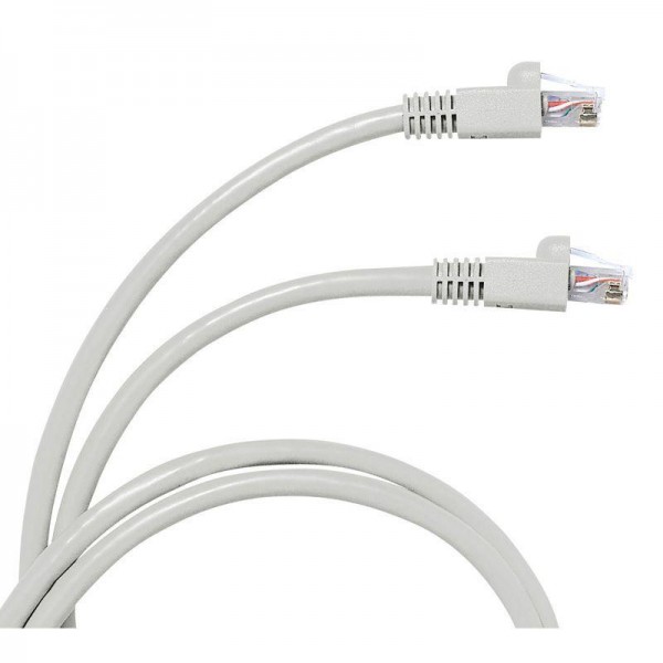  Патч-корд RJ45/RJ45 кат. 5е U/UTP PVC 8м сер. (шт) Leg 051500 