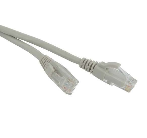  Патч-корд PC-LPM-UTP-RJ45-RJ45-C6-0.5M-LSZH-GY U/UTP кат.6 LSZH 0.5м сер. Hyperline 42235 