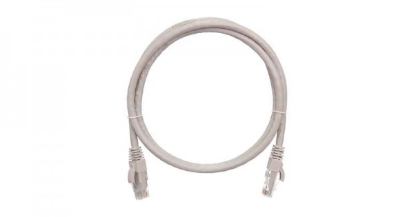  Патч-корд U/UTP 4 пары кат.6 (класс E) 250МГц 2хRJ45/8P8C BC (чистая медь) 24AWG (7х0.205мм) LSZH нг(А)-HFLTx сер. 7.5м NIKOMAX NMC-PC4UE55B-075-C-GY 