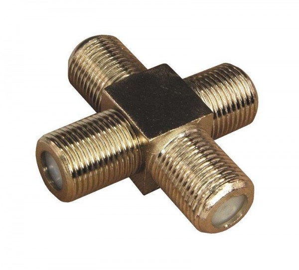  Соединитель x4 гнезда F (F-крест) PROCONNECT 05-4205-4 