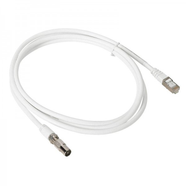  Шнур-переходник RJ45-F разъем (коаксиальный) 2м Leg 413040 