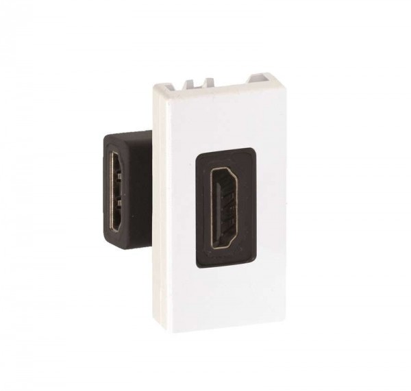  Плата 1-м с разъемом HDMI 22.5х45мм бел. Simon Connect K129B-9 