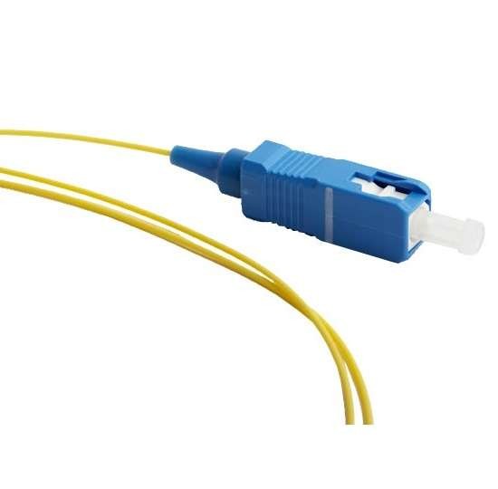  Пигтейл FPT-B9-9-SC/UR-1M-LSZH-YL SM 9/­125 (OS2) SC/­UPC 1м LSZH Hyperline 27875 