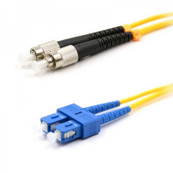  Патч-корд оптический переходной (SM) 9/125 (OS2) SC/UPC-FC/UPC (Duplex) PVC 1м Rexant 50-2809-1 