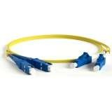  Патч-корд FC-D2-9-LC/UR-SC/UR-H-30M-LSZH-YL SM 9/125 (OS2) вол.-опт. LC/UPC-SC/UPC 2мм duplex LSZH 30м Hyperline 242744 