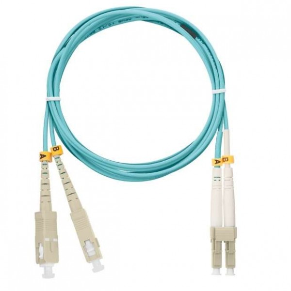  Патч-корд NMF-PC2M3C2-SCU-LCU-003 волоконно-оптический (шнур)перех. 50/125 (ОМ3) SC/UPC-LC/UPC двойн. LSZH нг(В)-HFLTx 3м NIKOMAX NMF-PC2M3C2-SCU-LCU-003 