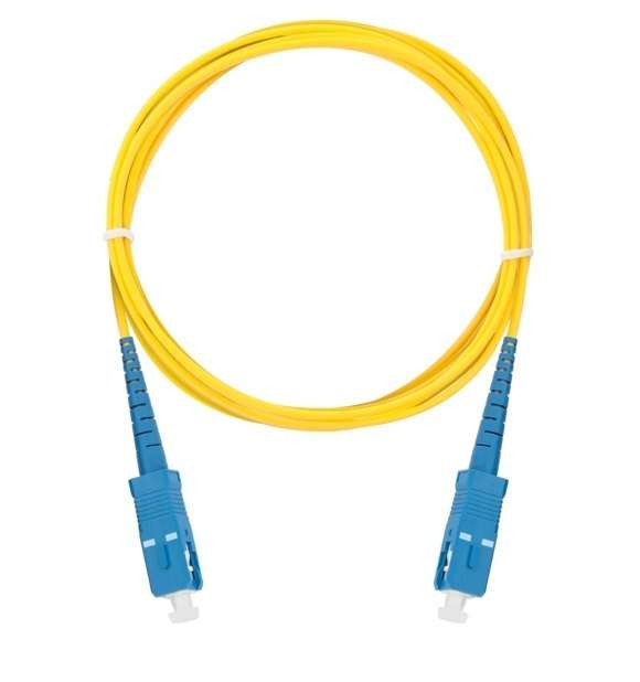  Патч-корд NMF-PC1S2C2-SCU-SCU-003 волоконно-оптический соед. одномод. 9/125мкм стандарта OS2 SC/UPC-SC/UPC одинарн. LSZH нг(В)-HFLTx 2мм желт. 3м NIKOMAX NMF-PC1S2C2-SCU-SCU-003 