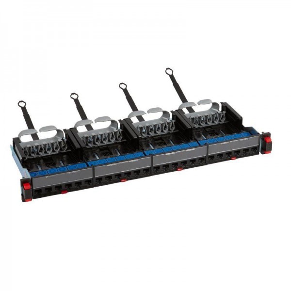  Патч панель укомплектованная 19дюйм 1U категория 6 UTP 24хRJ 45 Leg 033760 
