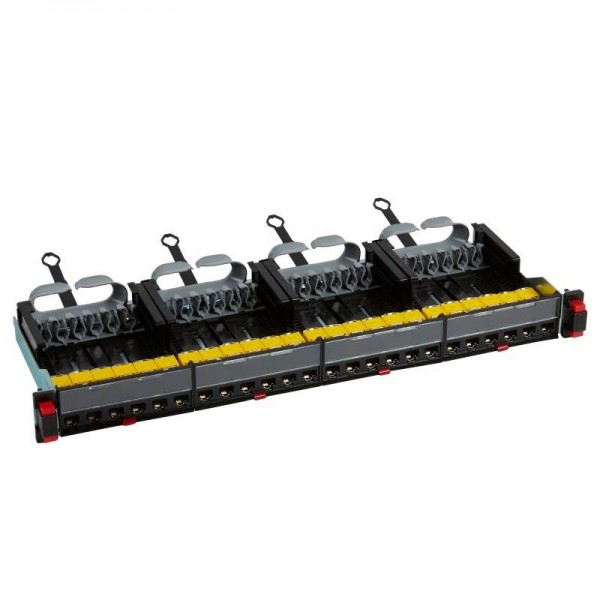  Патч панель укомплектованная 19дюйм 1U категория 6A UTP 24хRJ 45 Leg 033770 