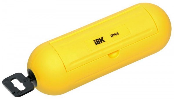  Бокс для защиты кабельного соединения IP44 желт. ИЭК WBX10-44-K05 