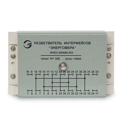  Разветвитель RS485 Энергомера 103002003004025 