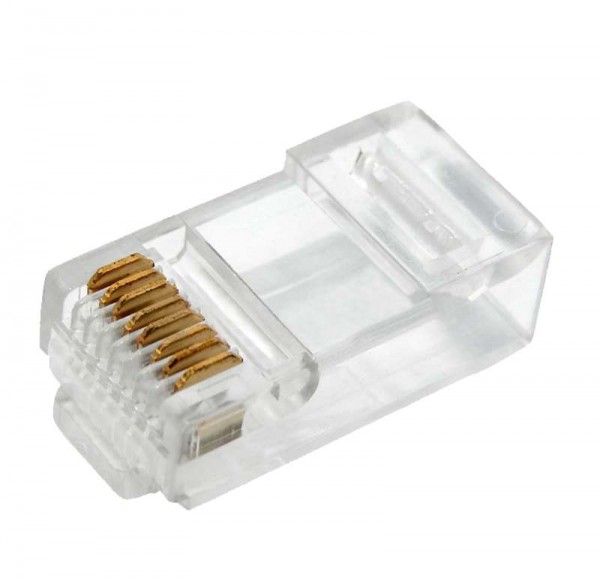  Джек комп. RJ45 8P-8C кат.6е (со вставкой) REXANT 05-1031 