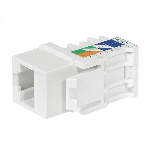  Коннектор Quteo RJ45 Keystone CAT.5E UTP Leg 632703 