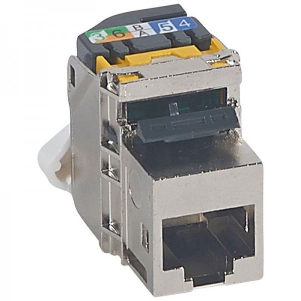  Механизм розетки комп. Keystone RJ45 UTP CAT.6A Leg 033155 