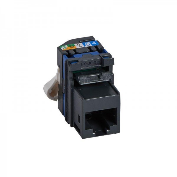  Механизм розетки комп. СП Keystone Mosaic RJ45 UTP CAT.6 Leg 076588 