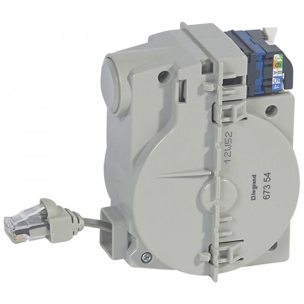  Розетка информационная Celiane RJ45 кат. 6 UTP с вытяжн. шнуром RJ45 Leg 067354 