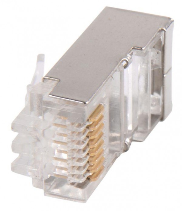  Разъем RJ-45 FTP для кабеля кат. 5e GENERICA ITK CS3-1C5EF-G 