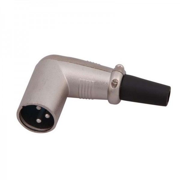  Разъем CANON штекер XLR на шнур угловой REXANT 14-0522 