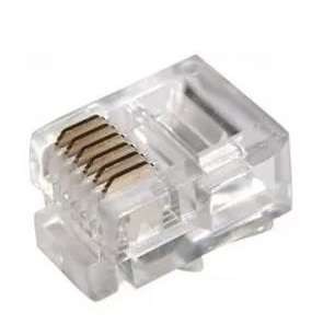  Джек тел. 6P-6C (уп.100шт) Rexant 05-1013 