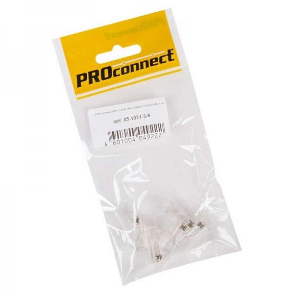  Джек штекер 8Р8С CAT 5е (уп.5шт) PROCONNECT 05-1021-3-9 