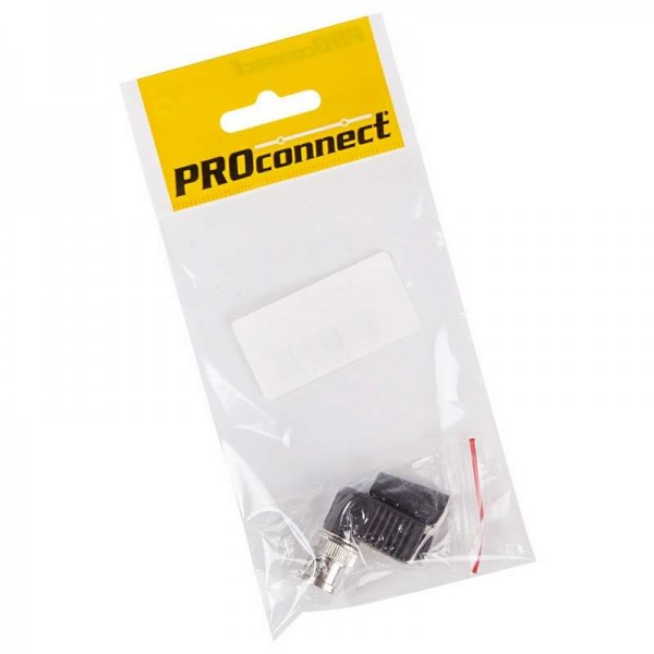  Разъем штекер BNC под винт с колпачком Угловой ZN (инд. упак.) PROCONNECT 05-3072-4-7 