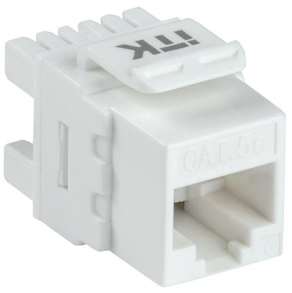  Модуль Keystone Jack кат. 5е UTP 110 IDC 180град. ITK CS1-1C5EU-12 