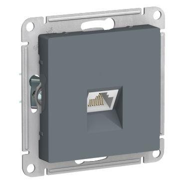  Механизм розетки компьютерной AtlasDesign RJ45 кат. 6А грифель SchE ATN000786 