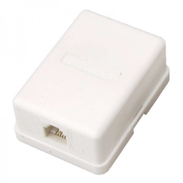  Розетка телефонная 1-м RJ11 6P2C PROCONNECT 03-0001-4 