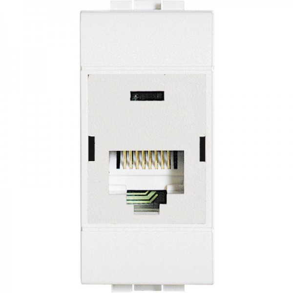  Розетка компьютерная LivingLight RJ45 UTP CAT.5E 110 Leg BTC N4262C5E 