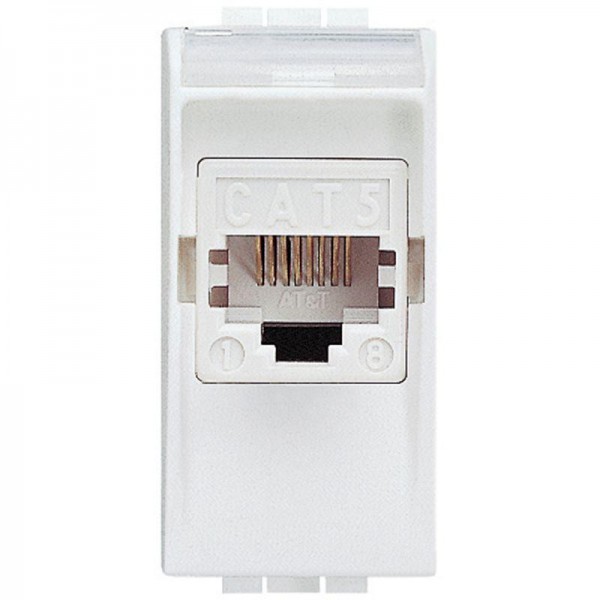  Розетка компьютерная RJ45 CAT.5 UTP Leg BTC N4261AT5 