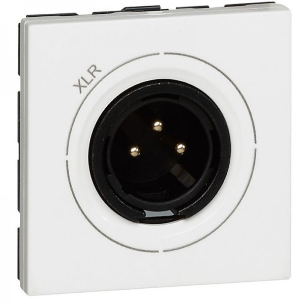  Механизм розетки СП Mosaic со штекером XLR Leg 078756 