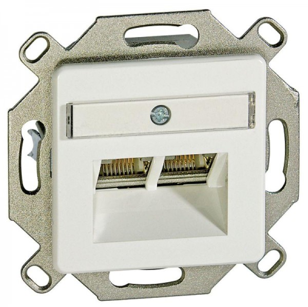  Механизм розетки комп. СП Galea Life RJ45 CAT.5E FSTP 2 вых. Leg 775887 