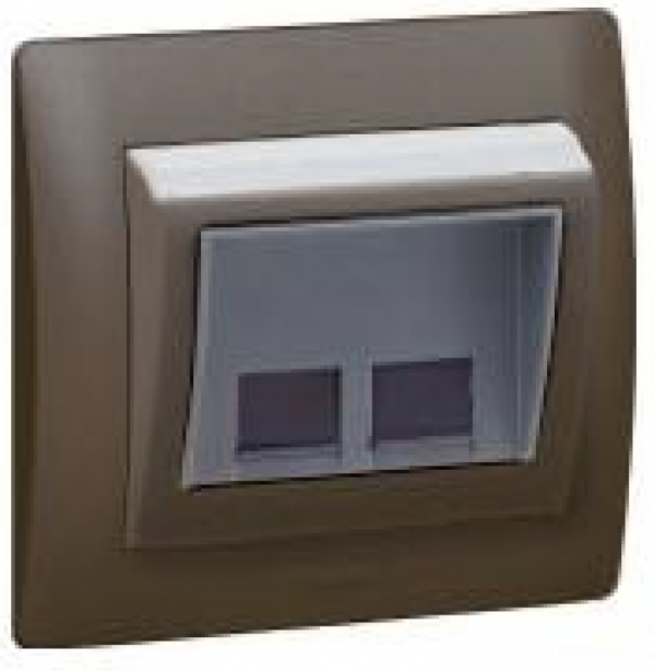  Механизм розетки комп. СП Galea Life RJ45 CAT.6 FSTP 2 вых. Leg 775976 