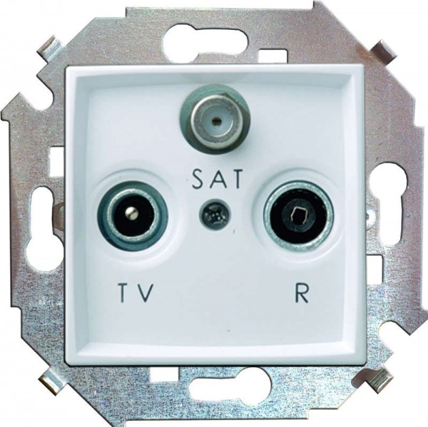  Механизм розетки R-TV-SAT 1-м СП Simon15 сл. кость Simon 1591466-031 