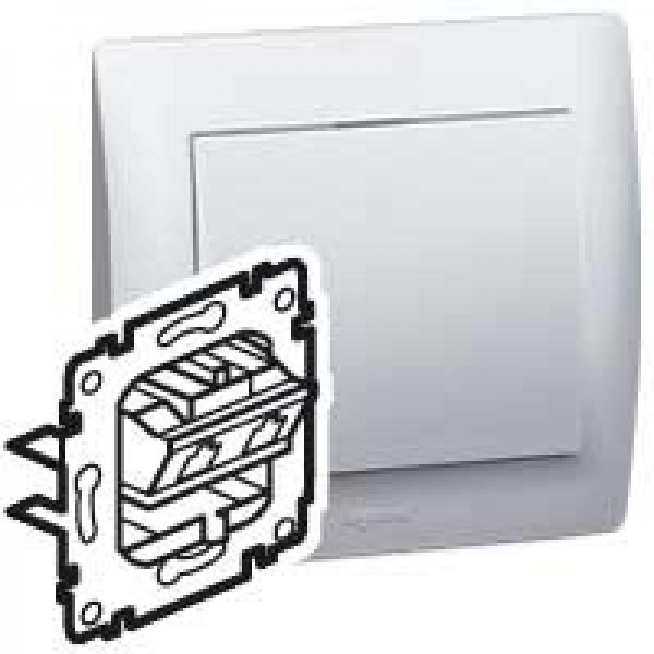  Механизм розетки комп. 2-м СП Galea Life RJ45 + RJ45 PRO21 Leg 775937 