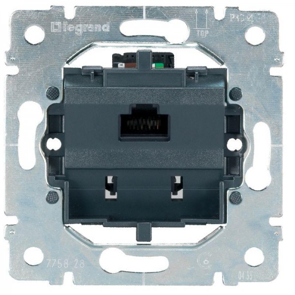  Механизм розетки информ. 1-м СП Galea Life RJ45 6E STP 1коннект. Leg 775767 