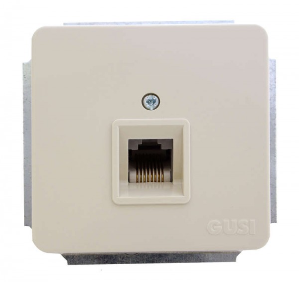  Механизм розетки комп. 1-м Extra RJ45 беж. ГУСИ С1К1-003 