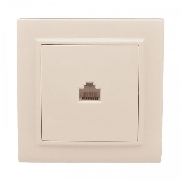  Розетка RJ-45 1-м СП Минск беж. EKF ERK01-035-20 