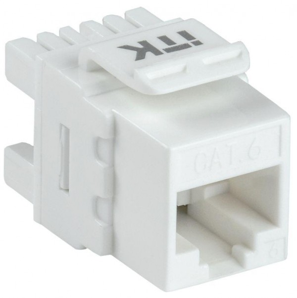  Модуль Keystone Jack кат. 6 UTP 110 IDC 180град. ITK CS1-1C06U-12 