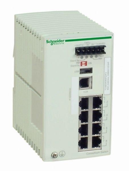  Коммутатор CONNEXIUM (MANAGED) 8TX SchE TCSESM083F23F0 
